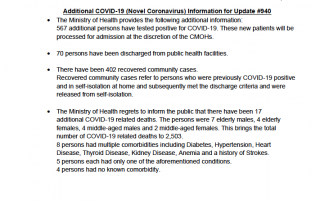 COVID-19 UPDATE - Thursday 16th December 2021