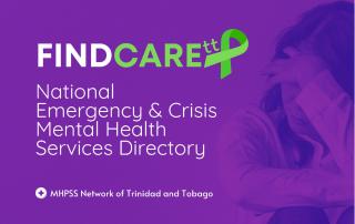 FindcareTT National Emergency & Crisis Mental Health Services Directory