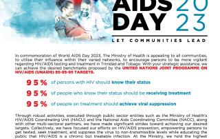 A Message from the Minister of Health for World AIDS Day 2023