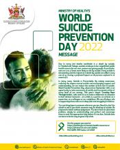 Message from the Ministry of Health on World Suicide Prevention Day 2022