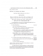 LN #189 - Public Health [2019 Novel Coronavirus (2019-nCoV)] (NO. 9) Regulations, 2022