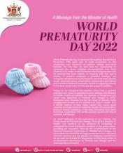 World Prematurity Day: A Message from Honourable Terrence Deyalsingh