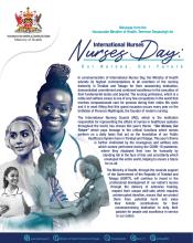 Message from the Honourable Terrence Deyalsingh, Minister of Health for International Nurses Day 2023