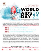 A Message from the Minister of Health for World AIDS Day 2023