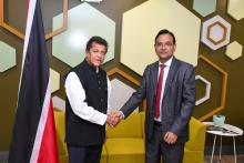 Minister of Health Receives Courtesy Visit from Indian High Commissioner