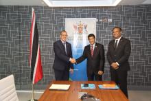 PAHO Country Representative Pays Courtesy Visit to Minister of Health